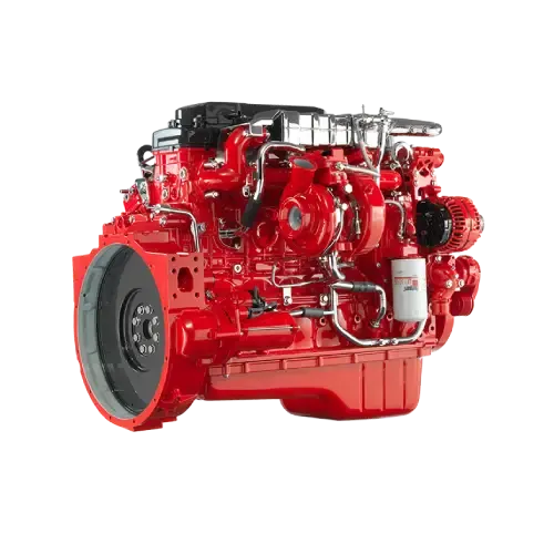 Motor Cummins D6.7 de 6 cilindros — foto Foton do Brasil