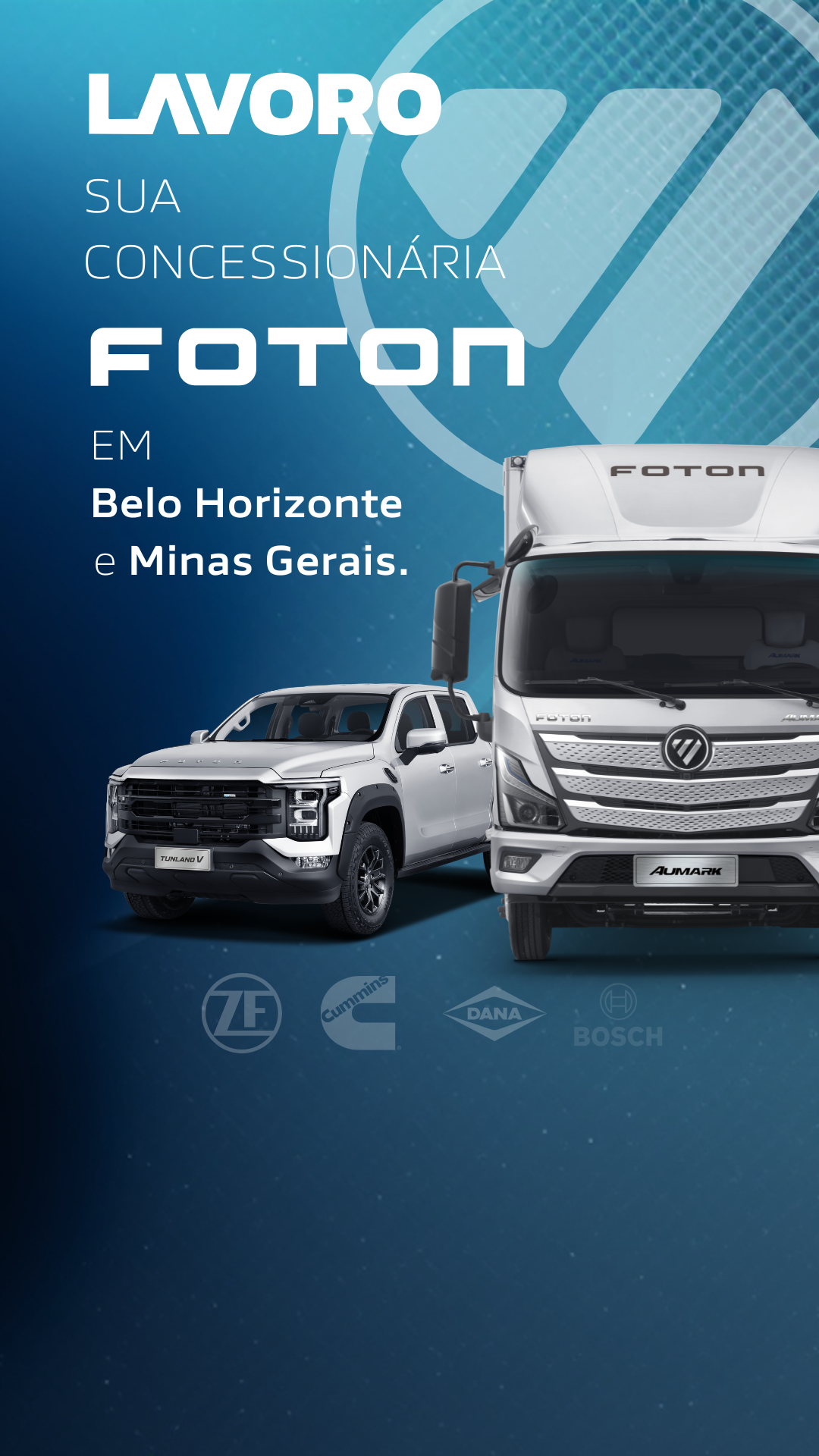 Foton Lavoro - Concessionária em Belo Horizonte