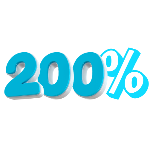 200%